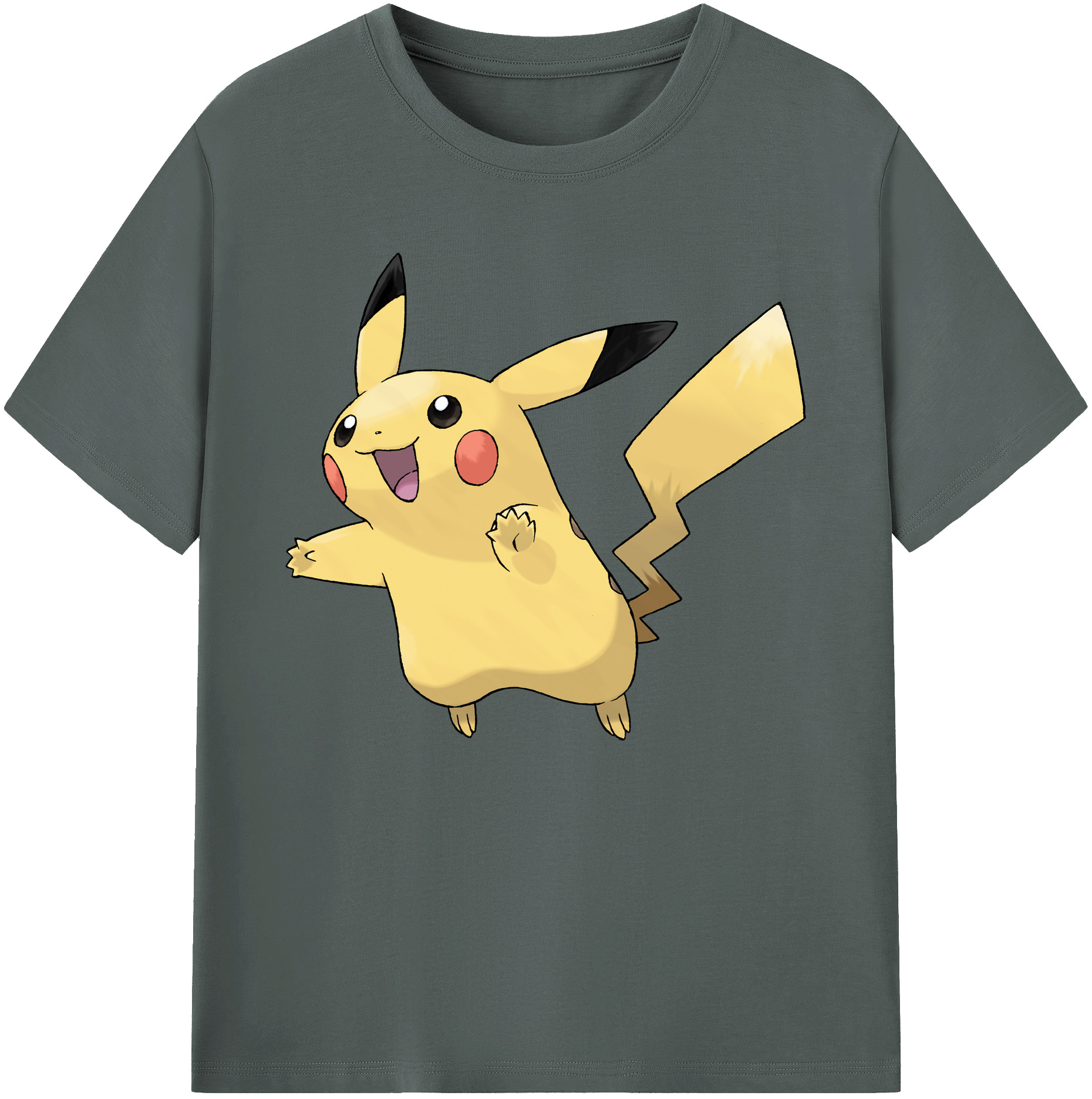 （画像用） ポケットモンスター Pokémon 綿100％ メンズ半袖Tシャツ｜肌触りやわらか＆通気性